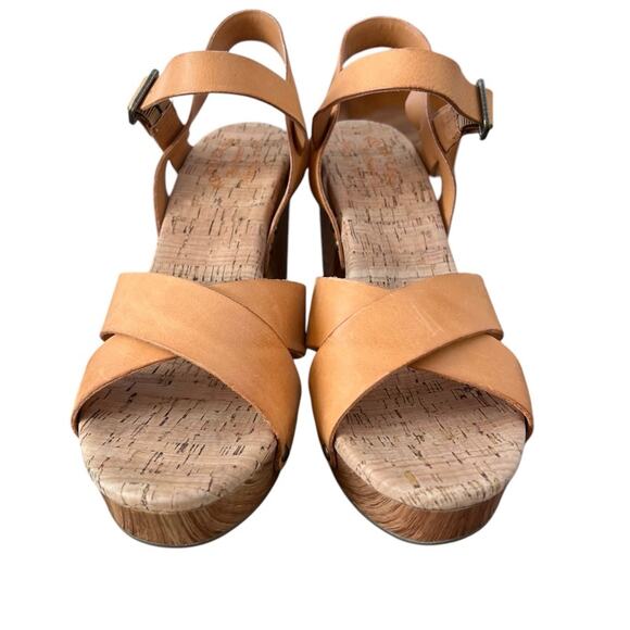 *NWOT Kork-Ease Drew Light Orange Sandals – Sz 11 - Picture 4 of 7